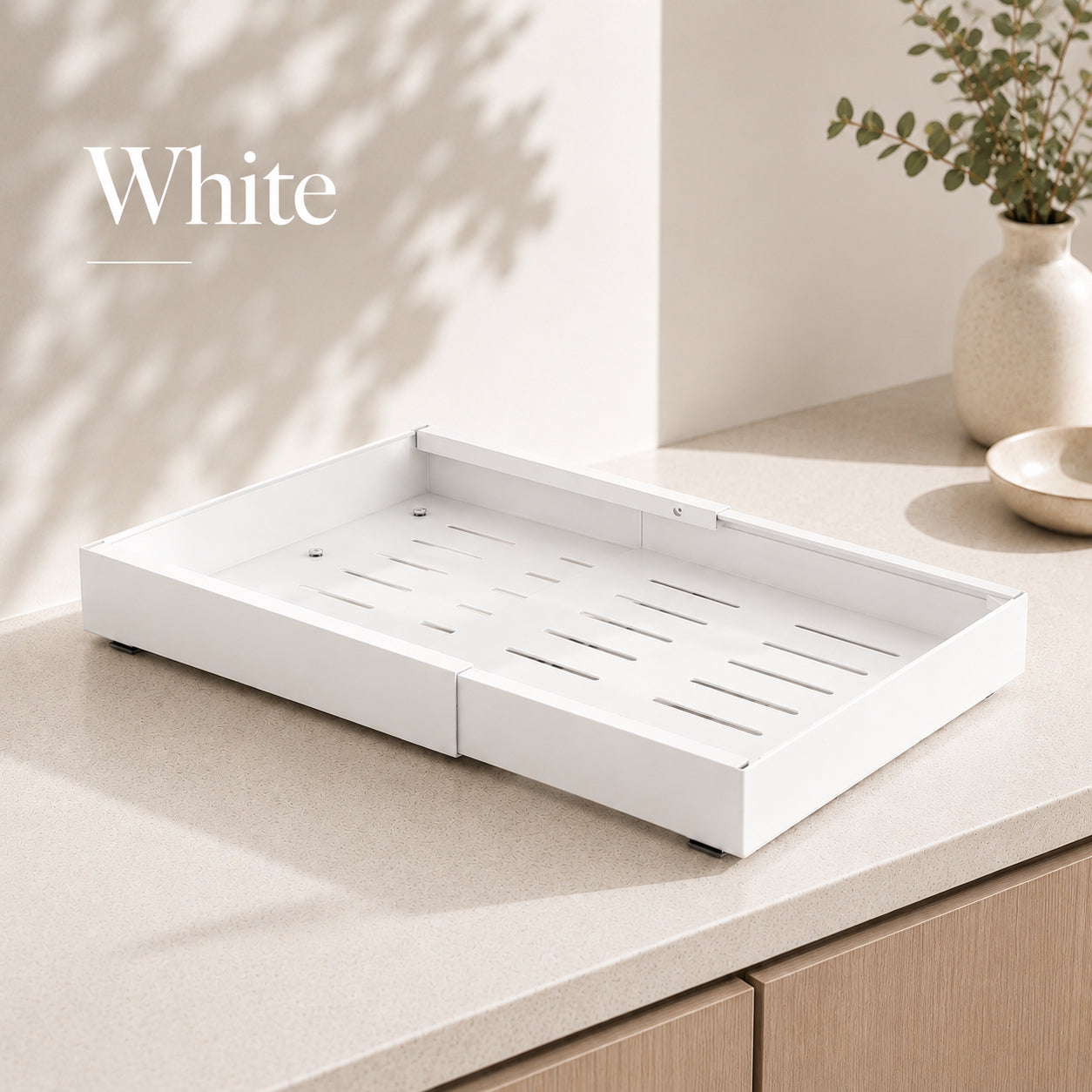 Kitchen Organiser, White