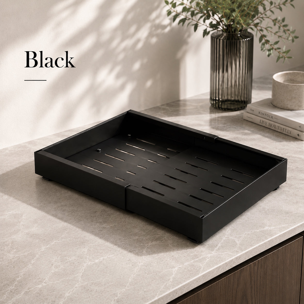 Kitchen Organiser, Black